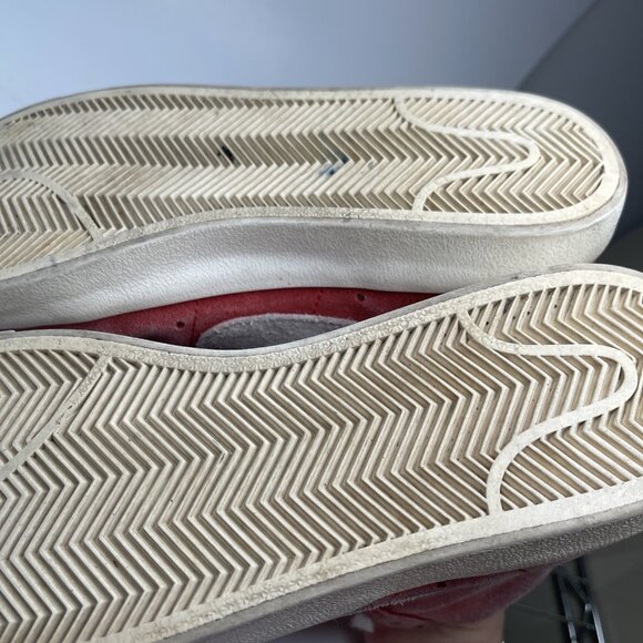 NIKE BLAZER MID '77 SUEDE HABANERO RED-WHITE-SAIL-BLACK Men SZ 7.5 - Picture 8 of 16